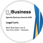 Feb25219_DESPACHO JURIDICO LEGAL IURIS SLP_Spanish Business Awards 2025_Winners Badge